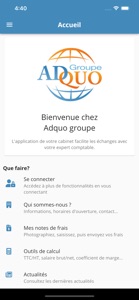 Adquo Groupe screenshot #1 for iPhone