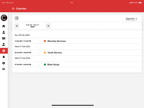 Cross Centred Community Church iPad screenshot