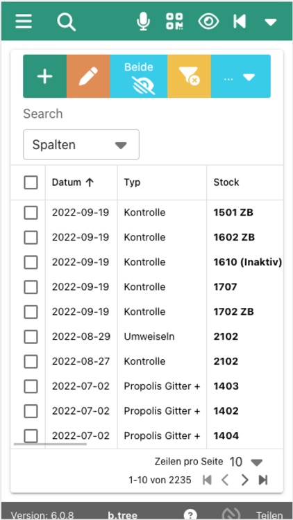 b.tree - Beekeping Database screenshot-3