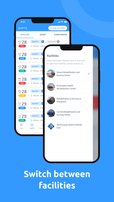 ESHYFT for Facility Managers Screenshot