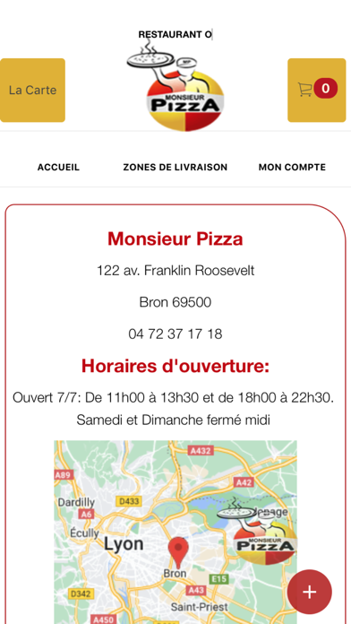 Monsieur Pizza Screenshot