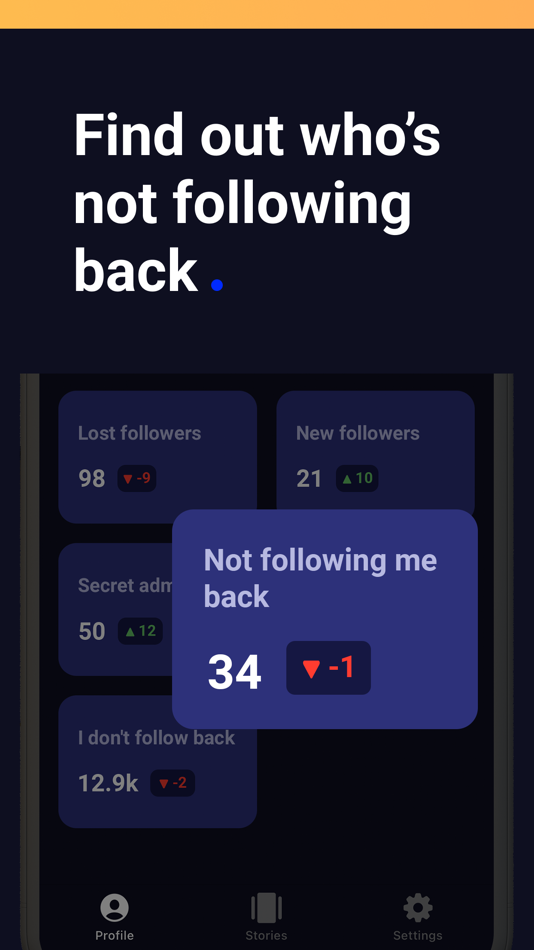 #5. Who Stalks: Unfollower Tracker (iOS) 由: Chaymae Elghenam