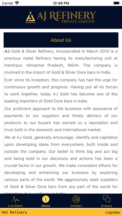AJ Refinery Screenshot