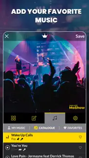 moshow slideshow maker video iphone screenshot 2