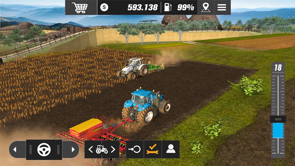 #5. Tractor Farming Offline Games (iOS) 由: Farzana Ahmad