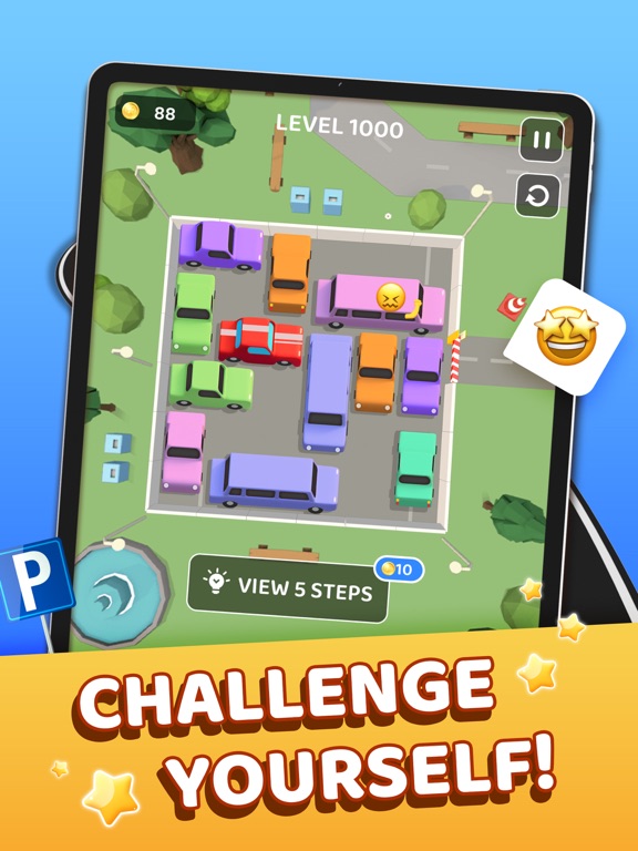 Parking Jam: Unblock Car iPad screenshot 5 - Games app