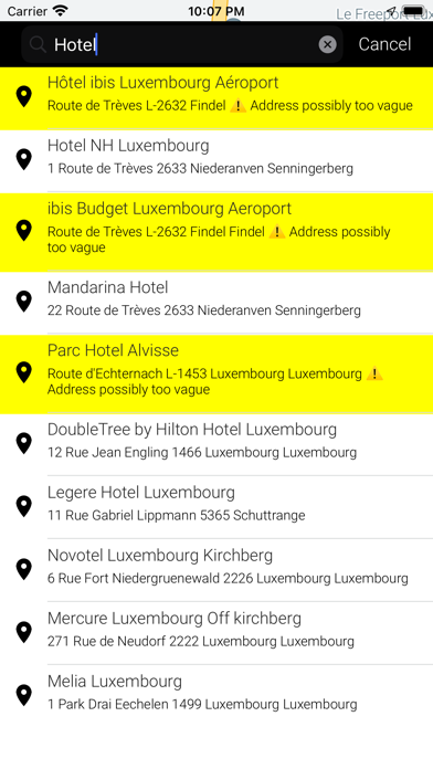 TaxiController Passenger Screenshot