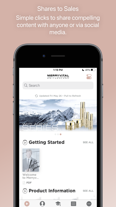 MERRYVITAL Consultant App Screenshot
