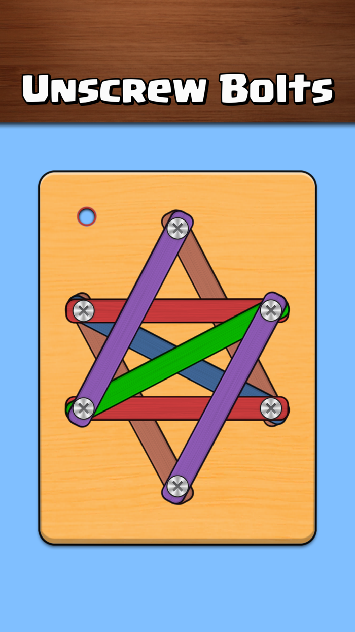 Nuts and Bolts Puzzle Screw