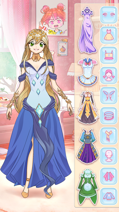 Anime Dress Up Games: Moe Doll Screenshot