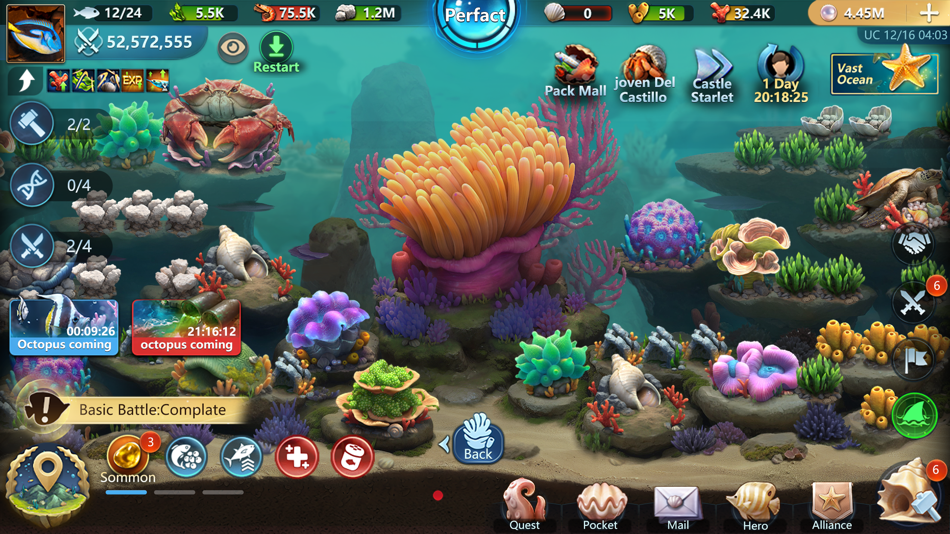 #7. Top Fish: Ocean Game (iOS) โดย: STARFORTUNE INTERACTIVE ENTERTAINMENT TECHNOLOGY CO., LIMITED
