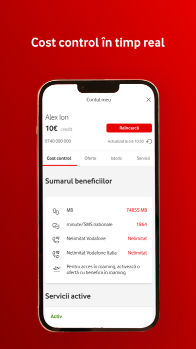 Screenshot #3 pour My Vodafone Romania