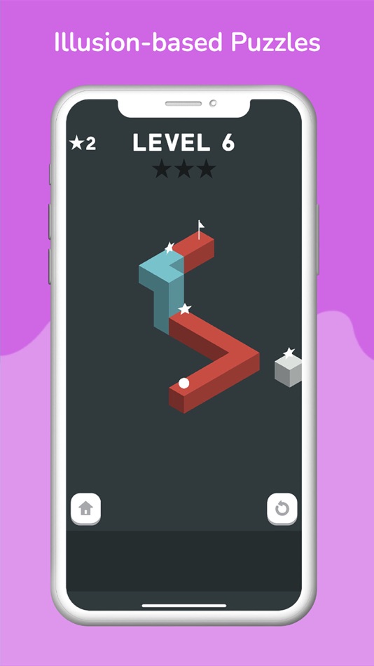 #1. Illusion Jump (iOS) 由: Centrip Studios