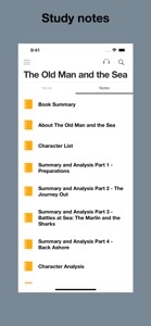 The Old Man and the Sea -notes screenshot #4 for iPhone