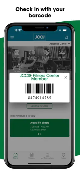 Game screenshot JCCSF Fitness Center hack