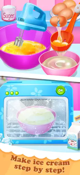 Game screenshot Frozen Ice Cream Desserts apk