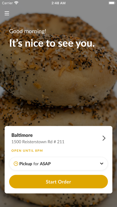 Goldberg's New York Bagels Screenshot