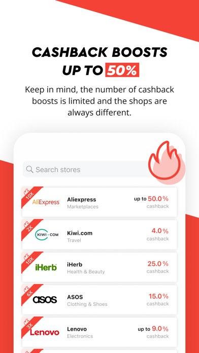 LetyShops — Cashback service Screenshot