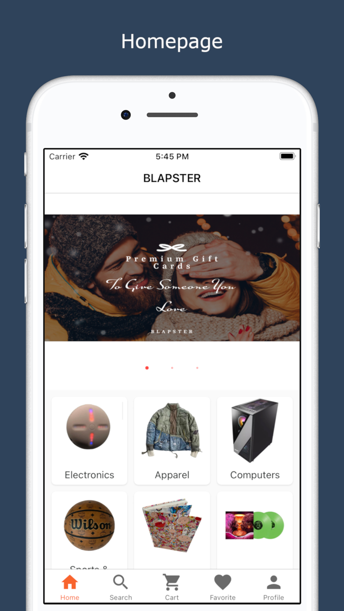 Blapster Shopping