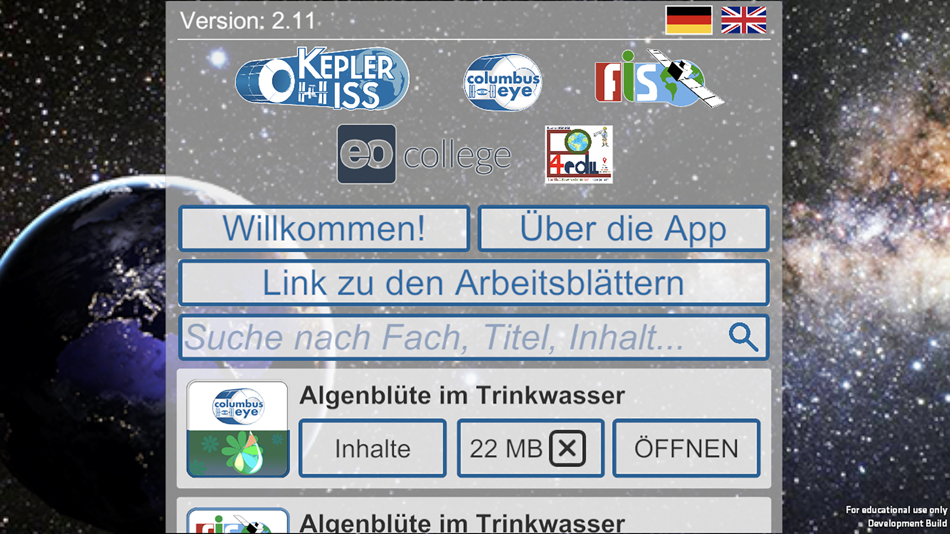 Columbus Eye (iOS) By: Ruhr-Universitaet Bochum