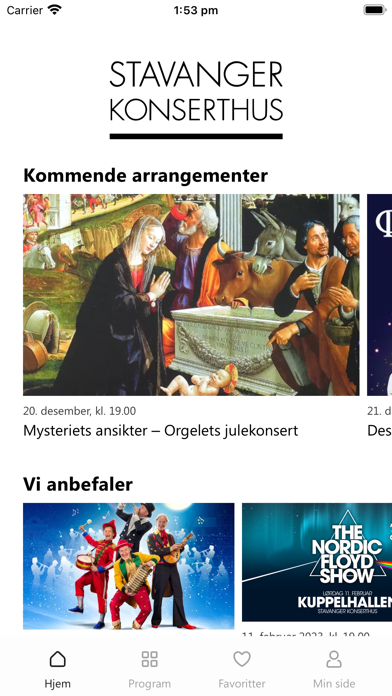 Stavanger konserthus IKS Screenshot
