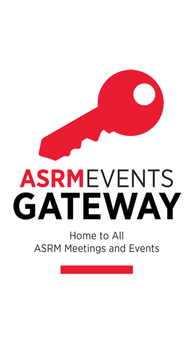 ASRM Events Gateway Screenshot