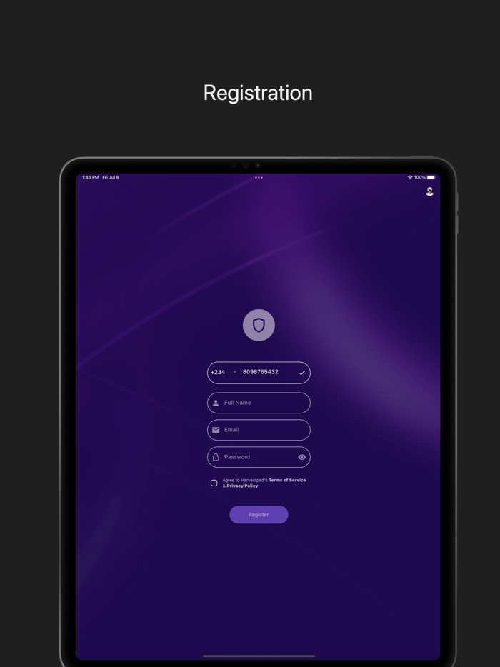 Harvest Pad Management System