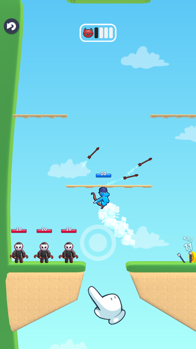 Super Archer Battle Screenshot