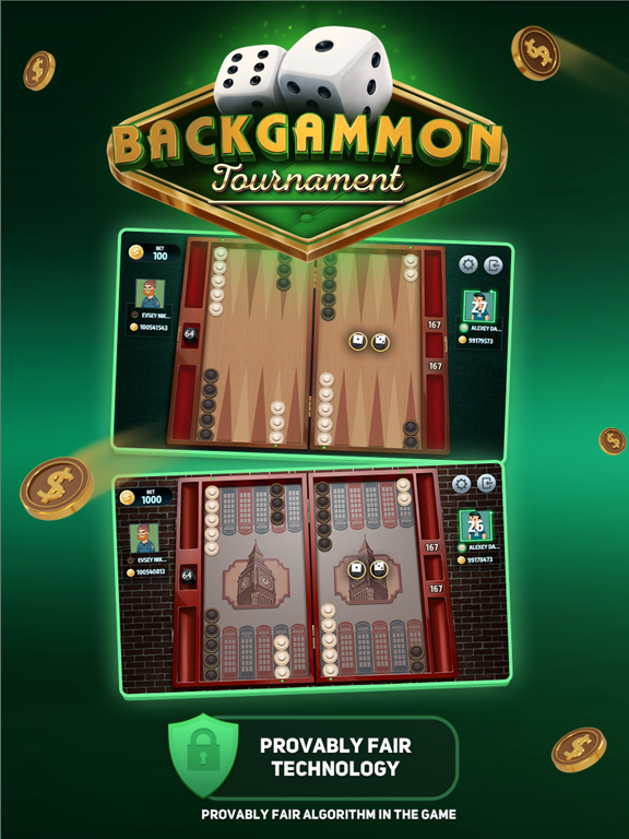 Screenshot #4 pour Backgammon Tournament online