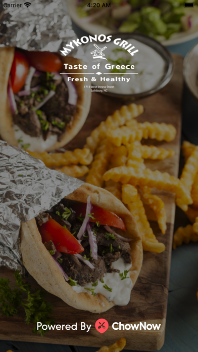 Mykonos Grill-Salisbury Screenshot