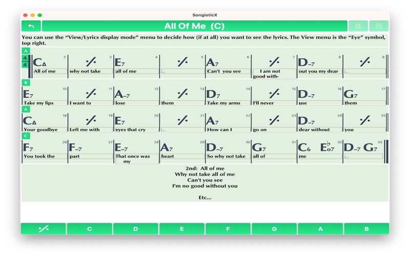 SongisticX Screenshot
