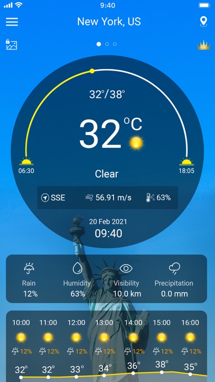 Weather forecast & NOAA Radar screenshot-0