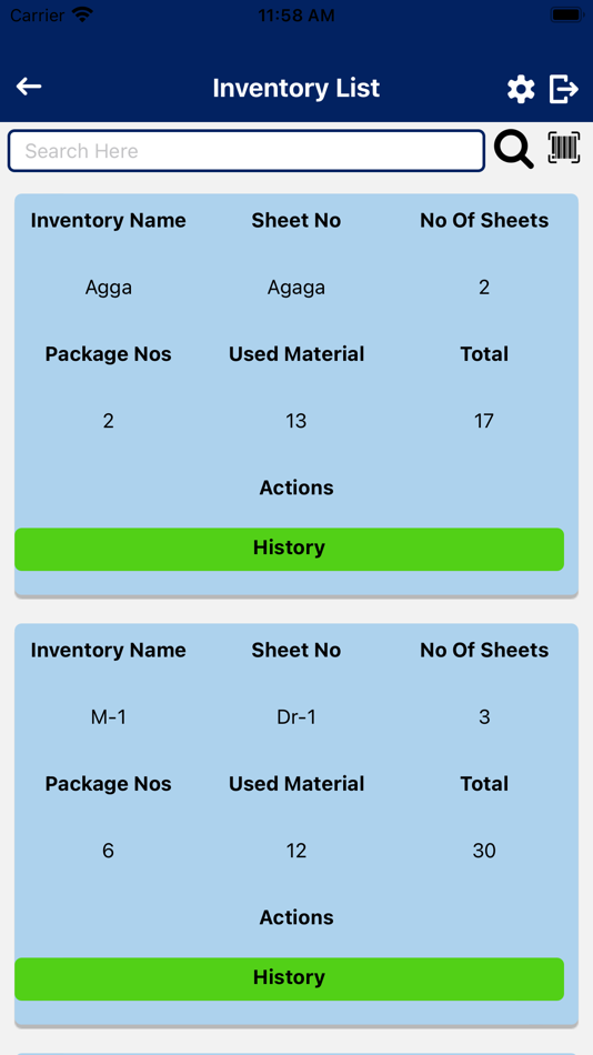 #3. Sheet-INV DX (iOS) 由: alfaTKG Integrated Solutions India Private Ltd