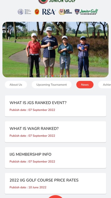 IJG - Indonesian Junior Golf Screenshot