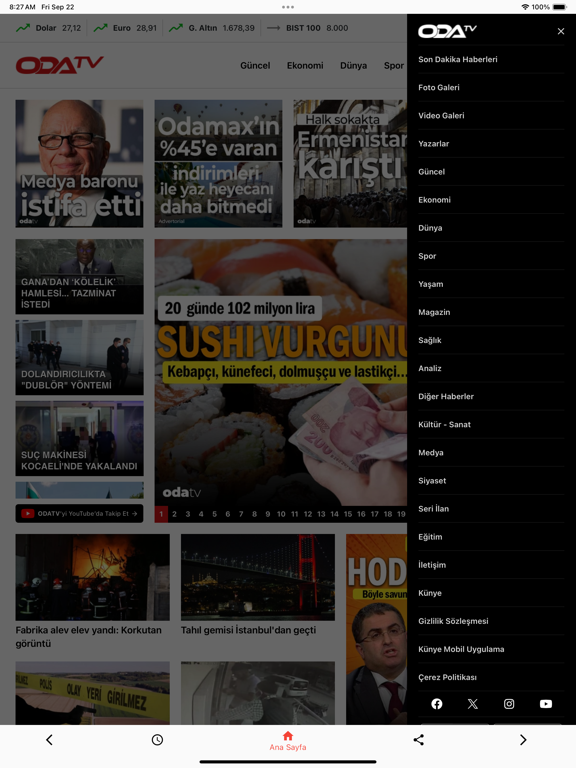 Screenshot #5 pour Odatv Mobil