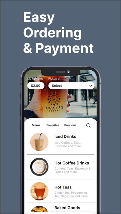 Awaken Coffee Screenshot
