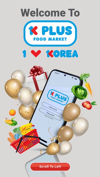 K Plus Food Market Screenshot