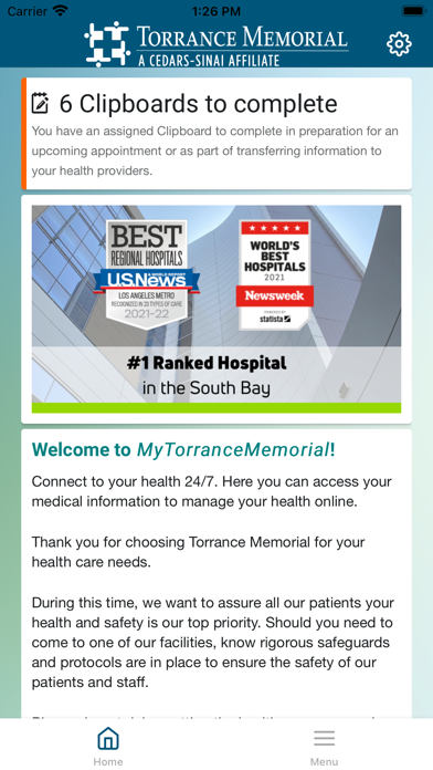 MyTorranceMemorial Screenshot