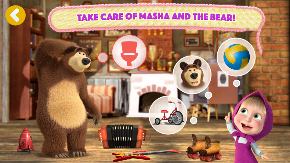 Masha and the Bear: My Friends - 1.0.12 - (iOS)