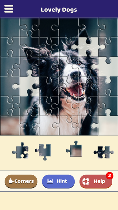 Lovely Dogs Puzzle Screenshot