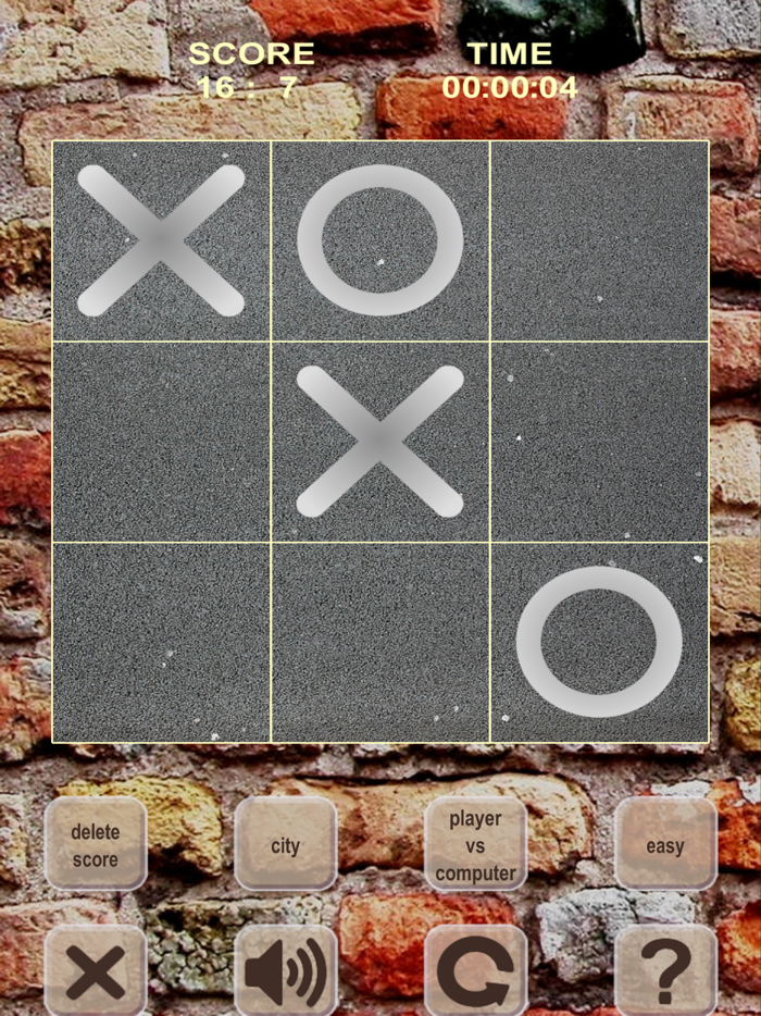 Tic-Tac-Toe classic 3x3