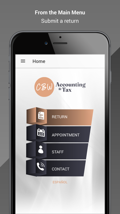 CBW Accounting and Tax Screenshot