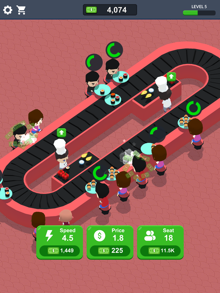 Idle Sushi Restaurant 3D