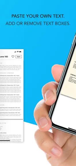 Game screenshot Resume Templates - DesiGN hack