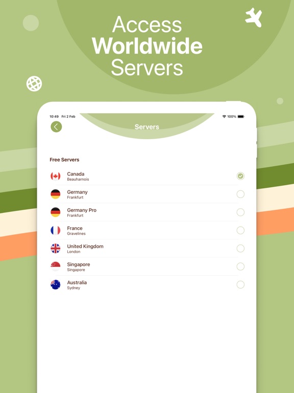 App screenshot