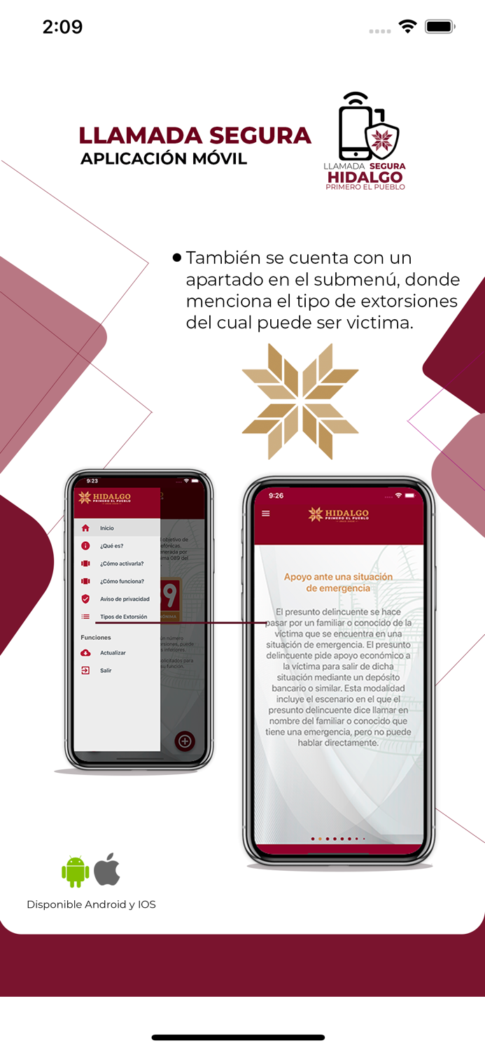 LLamada Segura Hidalgo