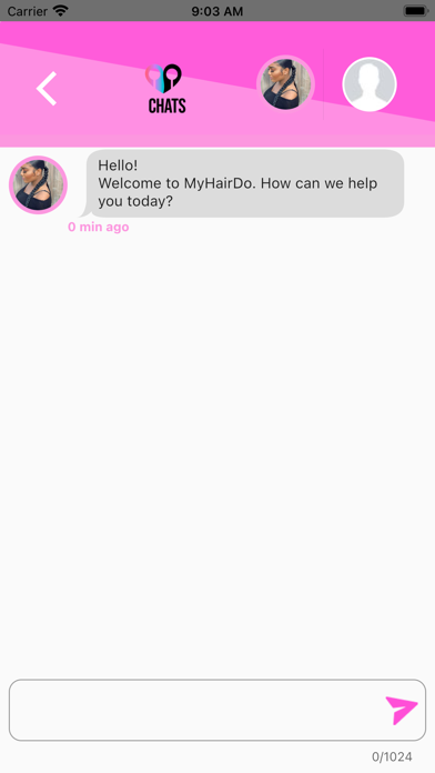 MyHairDo Screenshot
