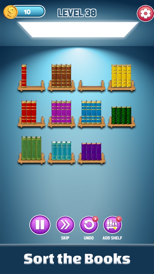 #4. Book Sort Master Sortpuzz (iOS) 由: Aysha Sehar