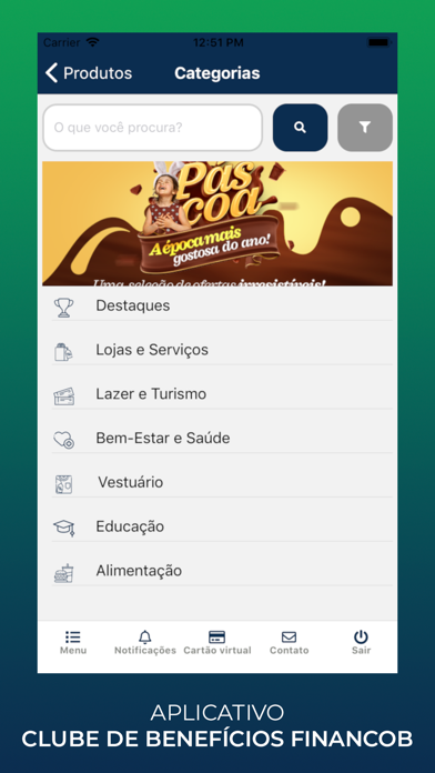 Clube de Benefícios Financob Screenshot