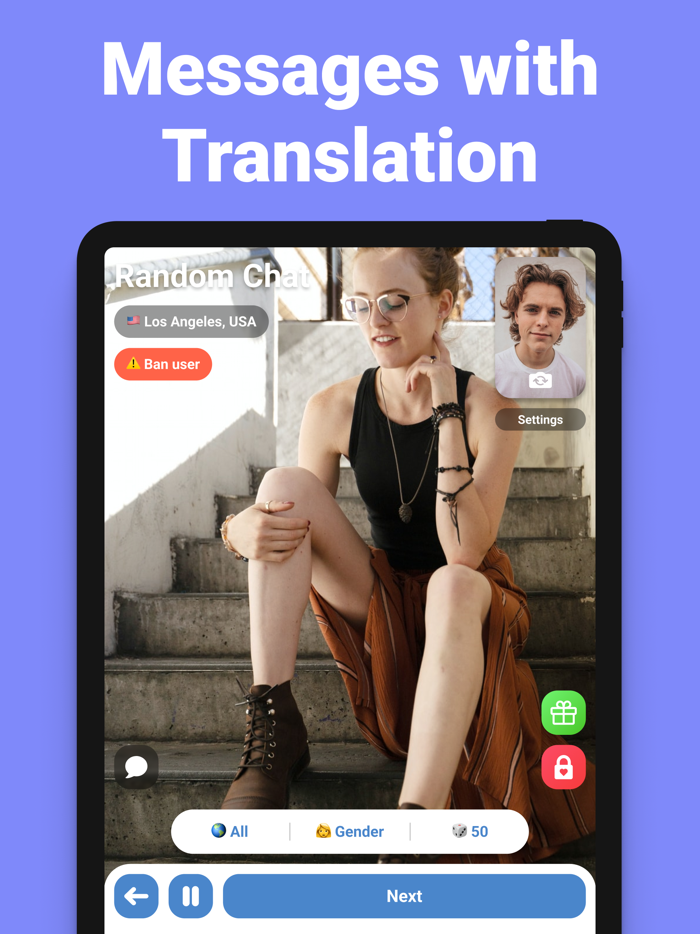 Random Chat Video Live Mini TV